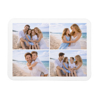 Íman Custom Personalized Family Photo