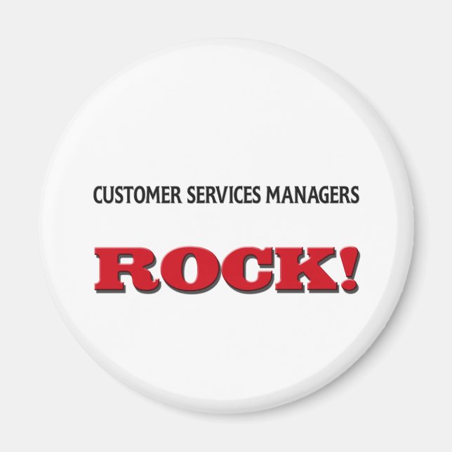 Íman Customer Services Manager Rock (Frente)