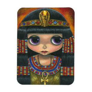 Íman Cuta Cobra de Headdress do Magnet Doll Cleopatra