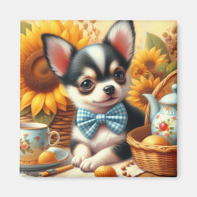 Íman Cute Chihuahua Puppy (Frente)