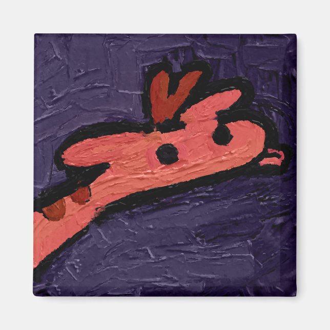 Íman cute giraffe (Frente)