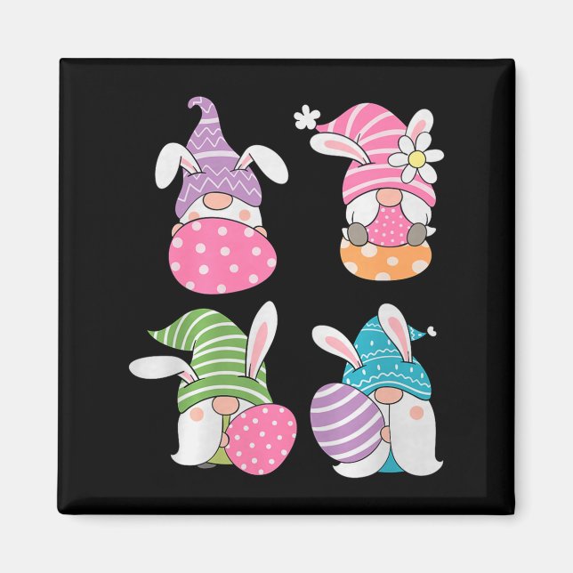 Íman Cute Gnomos Premium Tri-blend  (Frente)