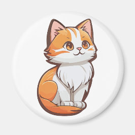 Íman Cute Kawaii Kitten