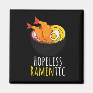 Íman Cute Kawaii Ramen Noodles Ramentic sem esperança