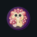 Íman Cute Kawaii Red Mushroom Hedgehog Toadstool Art<br><div class="desc">Add a touch of forest magic to your day with this incredibly cute Mushroom Hedgehog design! This adorable woodland hybrid character features a glossy red toadstool cap with pink dots and big, sweet anime-style eyes. This kawaii illustration perfectly captures the trendy cottagecore and fairycore aesthetics. It makes a wonderful gift...</div>