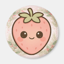 Íman Cute Kawaii Strawberry Magnet