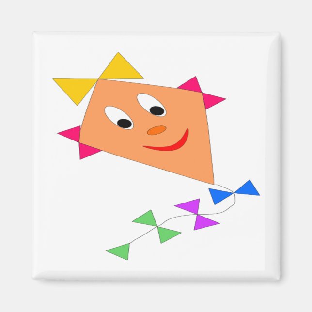 Íman Cute Kite (Frente)