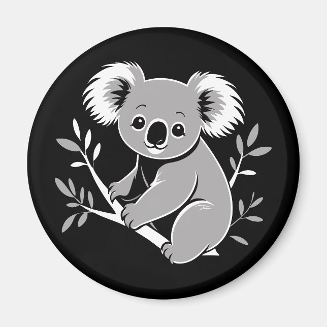 Íman Cute Koala (Frente)