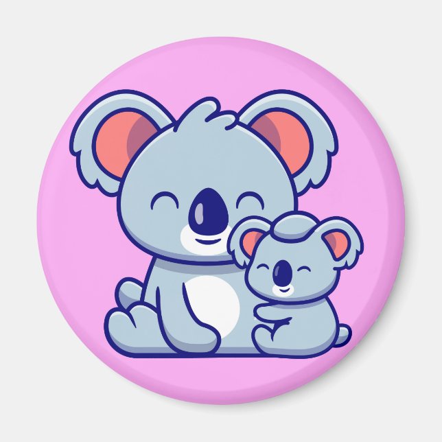 Íman Cute Koala E Baby Magnet (Frente)