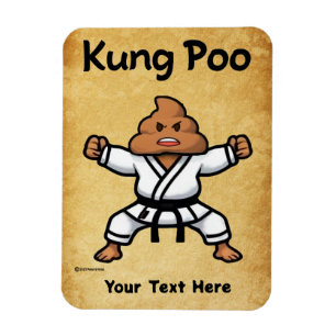 Íman Cute Kung Poo Karate