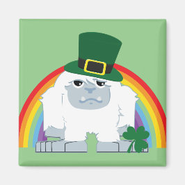Íman Cute Leprechaun Yeti