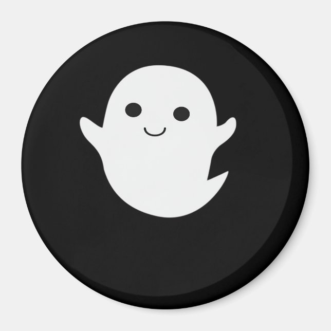 Íman Cute Little Boo Ajustado (Frente)