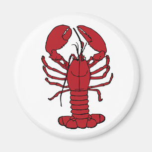 Íman Cute Lobster Nautical beach bottle opener