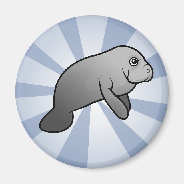 Íman Cute Manatee (Frente)