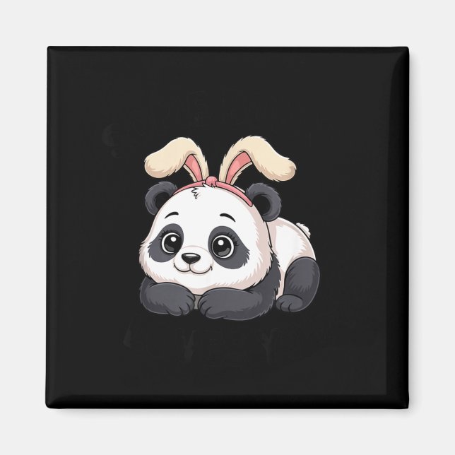 Íman Cute Panda Bunny Some Bunny Loves You  (Frente)