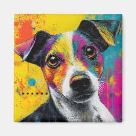 Íman Cute Puppy Funny Dog Mixed Media Animal Pet