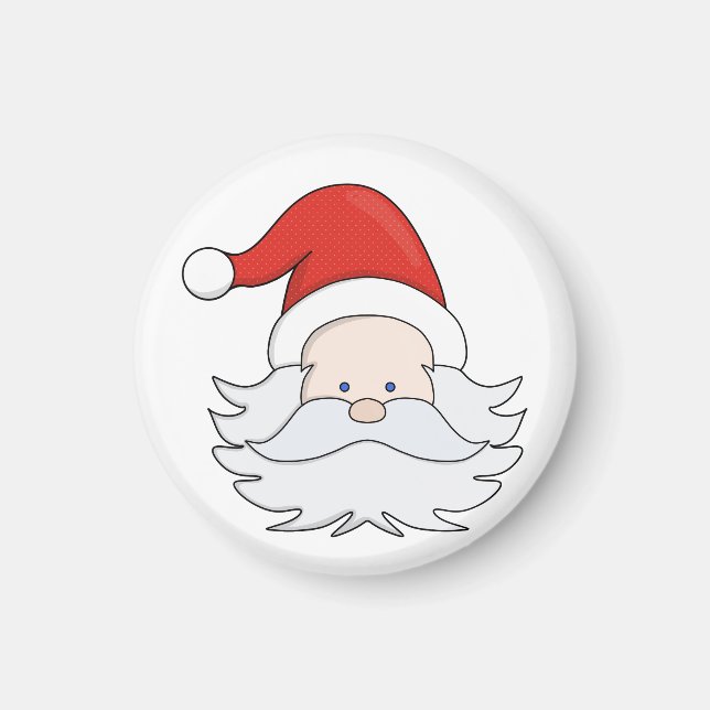 Íman Cute Santa Claus (Frente)