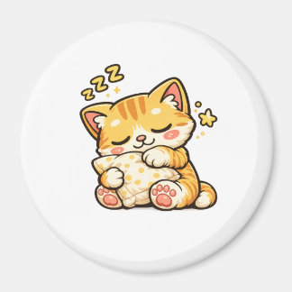 Íman Cute Sleepy Cat Pillow