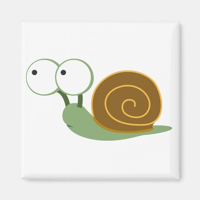 Íman Cute Snail" (Frente)