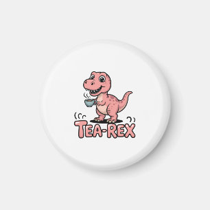 Íman Cute Tea-Rex Dinossauro Rosa – Beba Feliz!