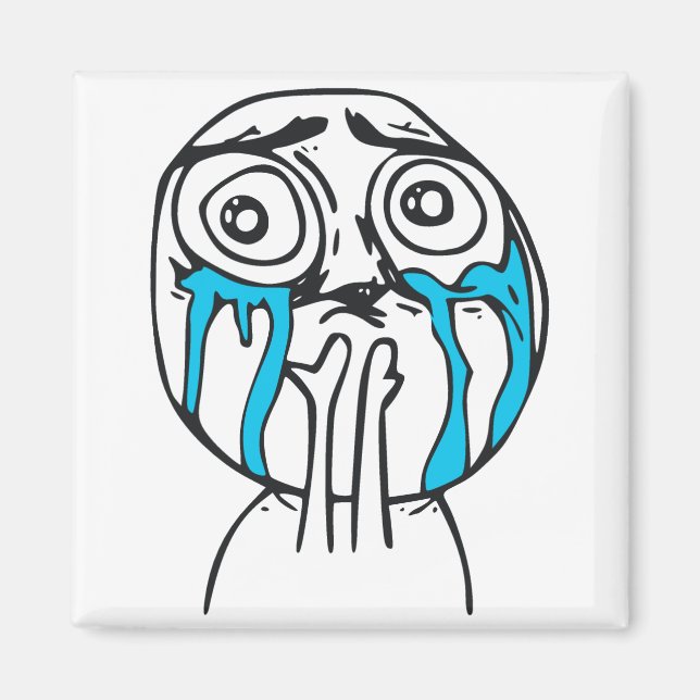 Íman Cuteness Overload Cute Rage Face Memória (Frente)