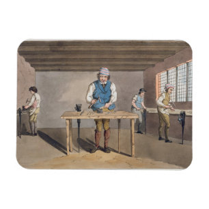 Íman Cutler de Sheffield, do "traje de Yorkshire" engr