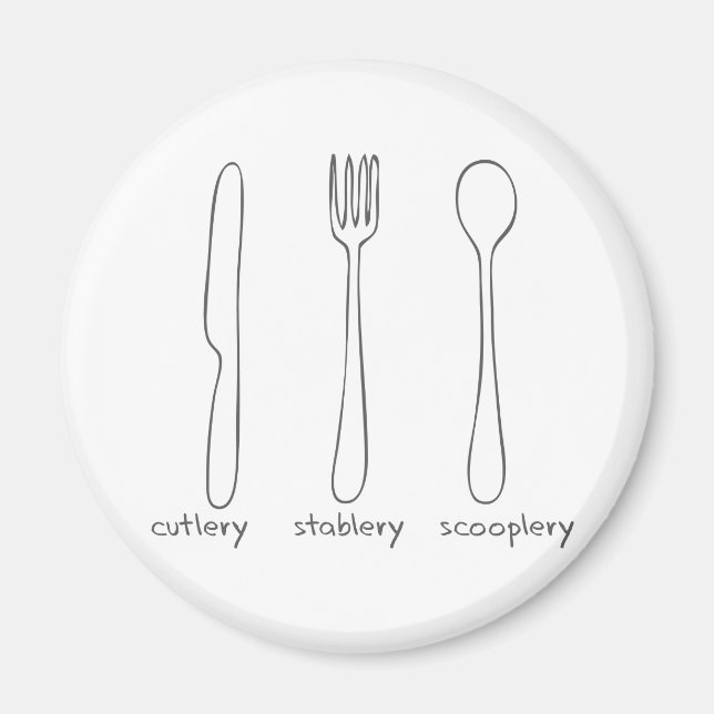 Íman Cutlery (Frente)