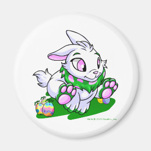 Íman Cybunny verde que compete através dos neggs