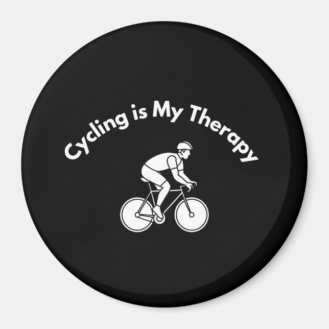 Íman Cycling is My Therapy (Frente)