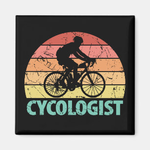Íman Cycologist Funny Cycling