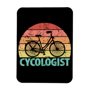 Íman Cycologist Funny Cycling
