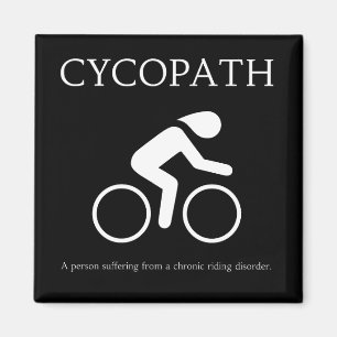 Íman Cycopath, Eu Adoro Bikes Novidade Engraçada