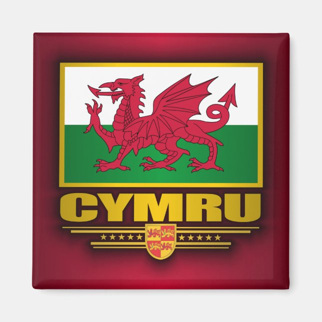 Íman Cymru (País de Gales) (Frente)