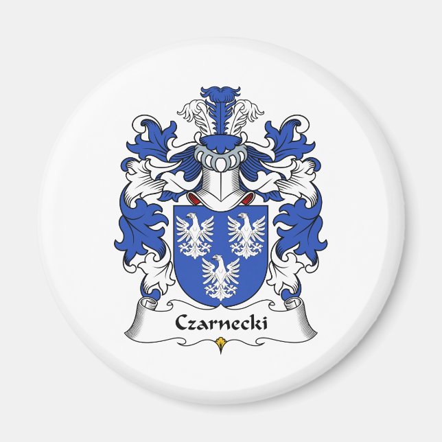 Íman Czarnecki Family Crest (Frente)