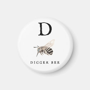 Íman "D" Digger Bee