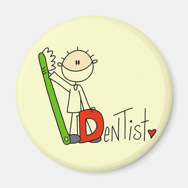 Íman D é de Dentista (Frente)