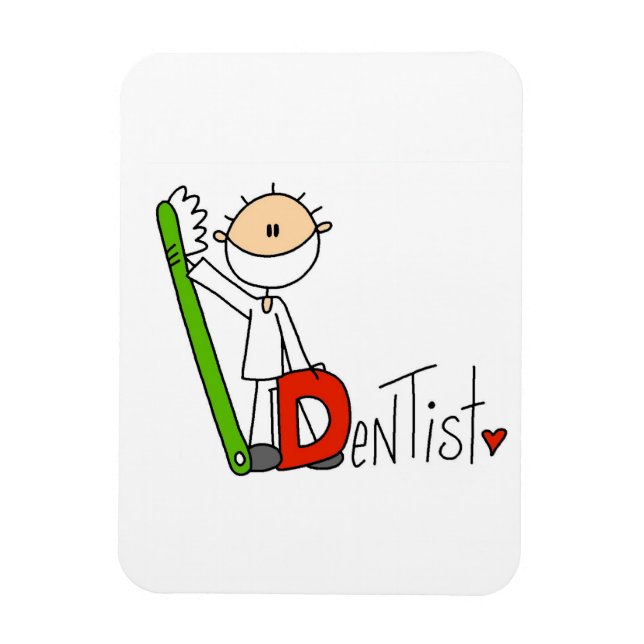 Íman D é de Dentista (Vertical)