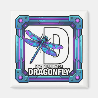 Íman D is for Dragonfly – GTA Style ABC Learning Magnet