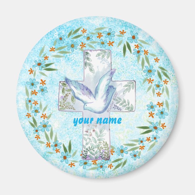 Íman da Cruz de Ventre Cristã (Frente)