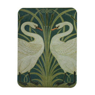 Íman Da "design do papel de parede cisne, da