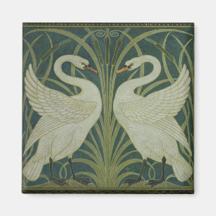 Íman Da "design do papel de parede cisne, da