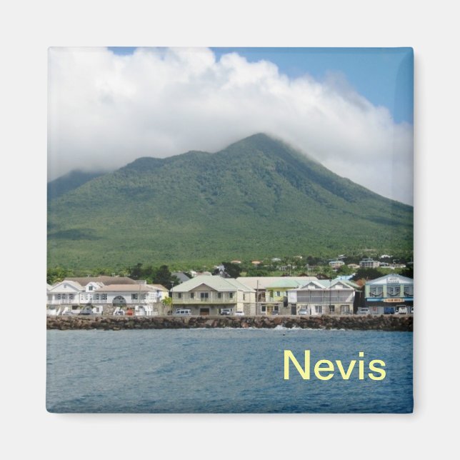 Íman da Ilha Nevis (Frente)
