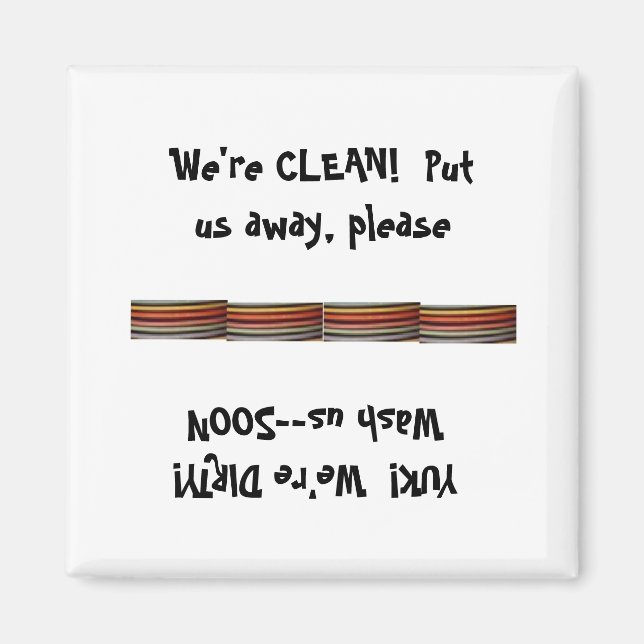 íman da máquina de lavar louça (Frente)