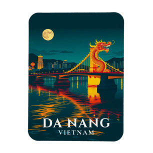 Íman Da Nang Dragon Bridge Vietnam Viagem