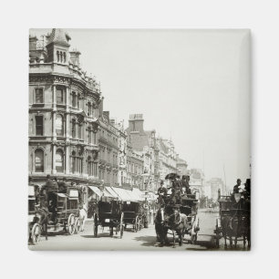 Íman Da vista rua de Oxford para baixo, Londres (foto