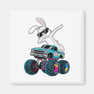 Íman Dabbing Bunny Felz pascoa Monster Truck Lovers Ki