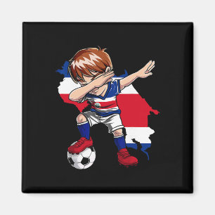 Íman Dabbing Futebol Costarriquenho Jersey Menino Costa