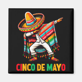 Íman Dabbing Mexican Poncho Cinco De Mayo Fiesta 5 