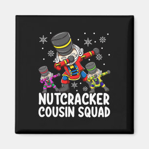 Íman Dabbing Nutcracker Cousin Esquadrão Engraçado Corr
