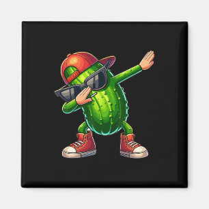 Íman Dabbing Pickle Dancing Pepino Picker Engraçado